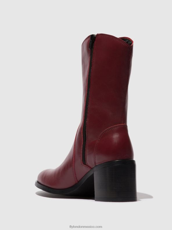 vino 2LT8B75 botines con cremallera asta914 Fly London mujer