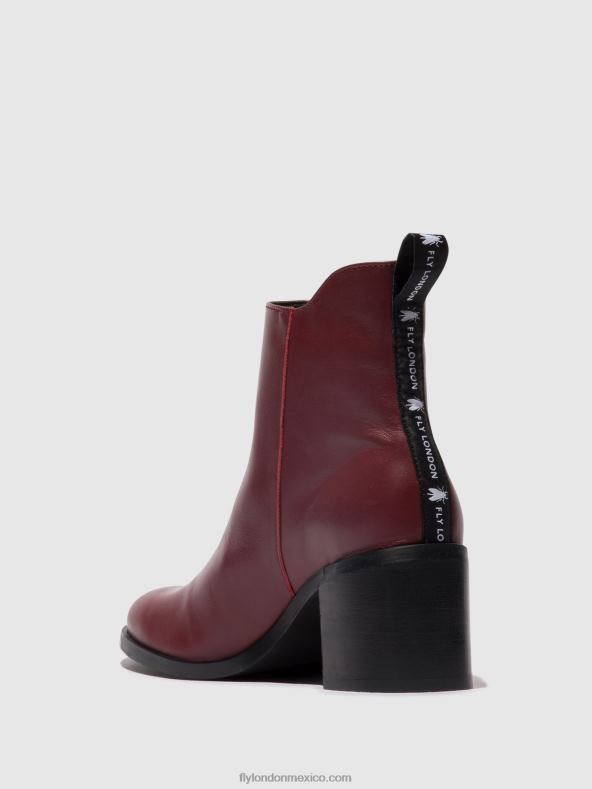 vino 2LT8B80 botines con cremallera ader912 Fly London mujer