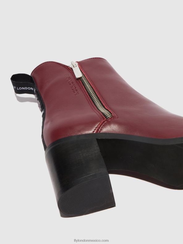 vino 2LT8B80 botines con cremallera ader912 Fly London mujer