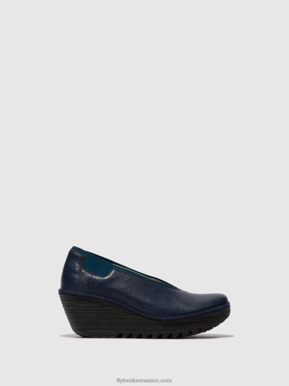 océano 2LT8B626 zapatos sin cordones yoza438 Fly London mujer