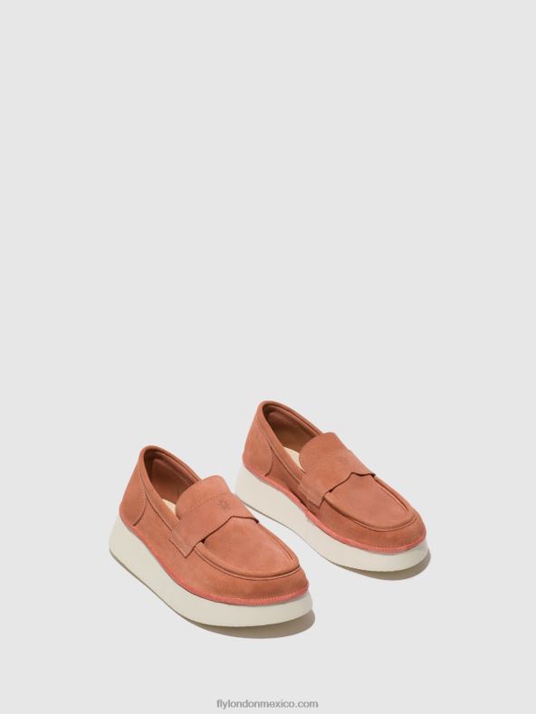 rosa 2LT8B640 zapatos sin cordones coaf418 Fly London mujer