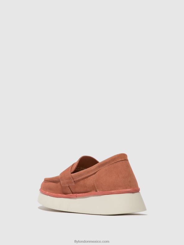 rosa 2LT8B640 zapatos sin cordones coaf418 Fly London mujer