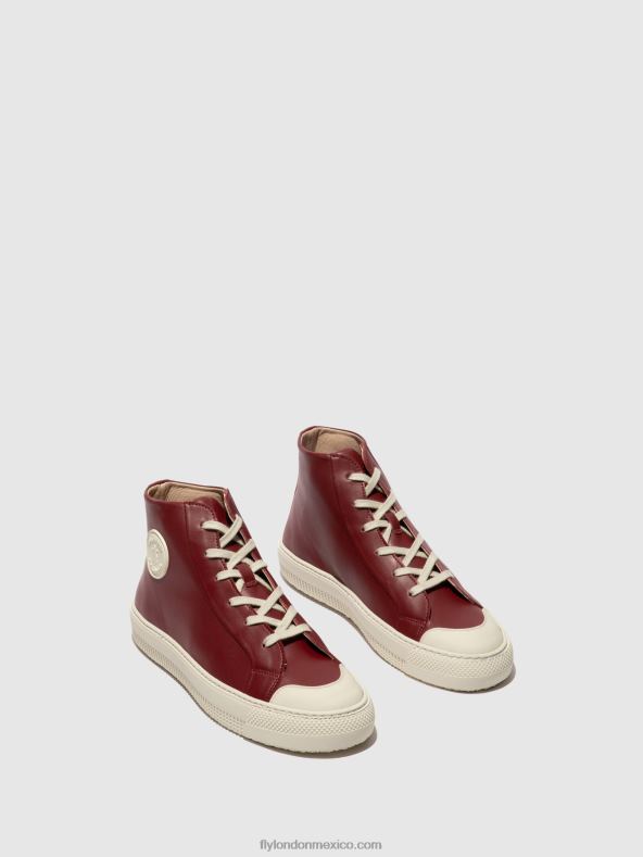 Burdeos 2LT8B727 zapatillas altas topy586 Fly London mujer