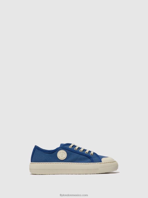 azul 2LT8B738 zapatillas con cordones tere557 Fly London mujer