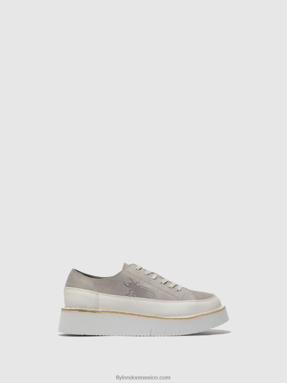 blanco roto/nube 2LT8B723 deportivas con cordones cuda099 Fly London mujer