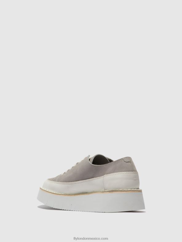 blanco roto/nube 2LT8B723 deportivas con cordones cuda099 Fly London mujer