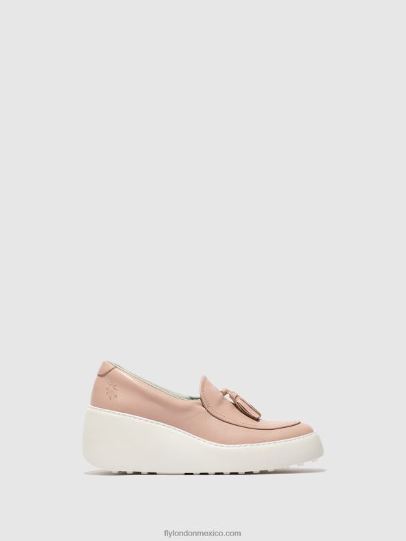 desnudo 2LT8B704 zapatillas sin cordones dala579 Fly London mujer