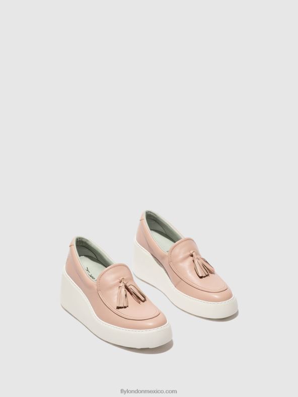 desnudo 2LT8B704 zapatillas sin cordones dala579 Fly London mujer