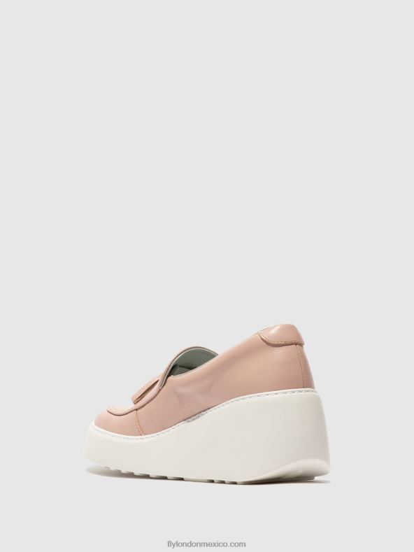 desnudo 2LT8B704 zapatillas sin cordones dala579 Fly London mujer