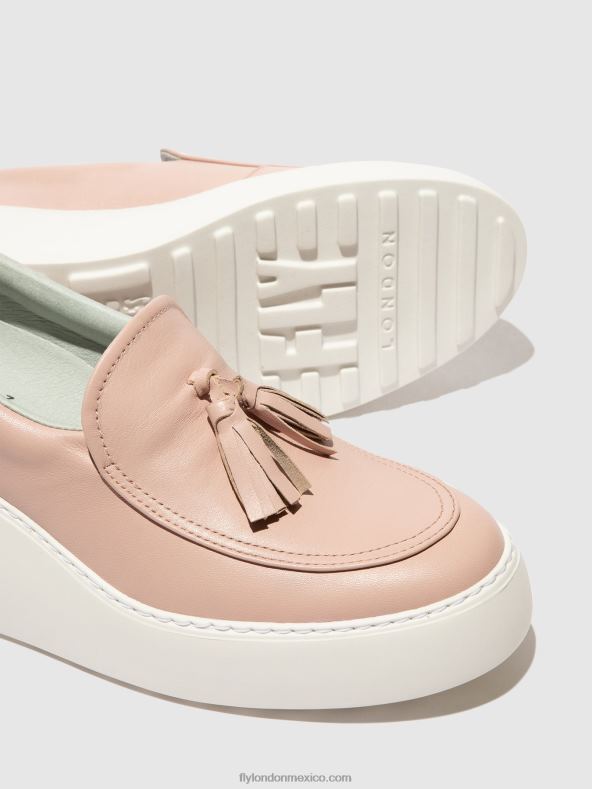 desnudo 2LT8B704 zapatillas sin cordones dala579 Fly London mujer