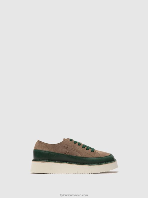gasolina/piedra 2LT8B719 deportivas con cordones cuda099 Fly London mujer