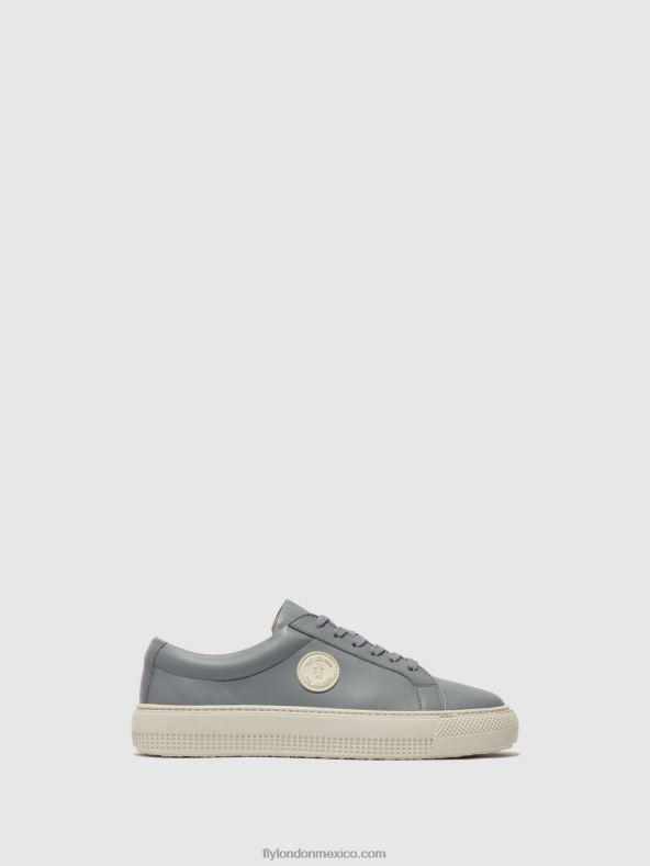 gris 2LT8B716 deportivas con cordones tafa587 Fly London mujer