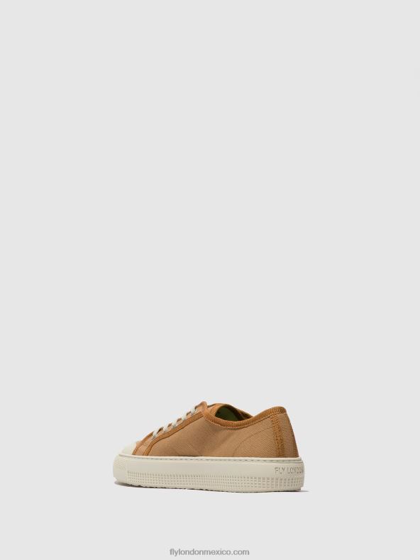 gris pardo 2LT8B740 zapatillas con cordones tere557 Fly London mujer