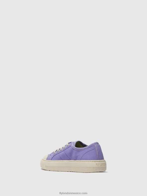 lavanda 2LT8B739 zapatillas con cordones tere557 Fly London mujer