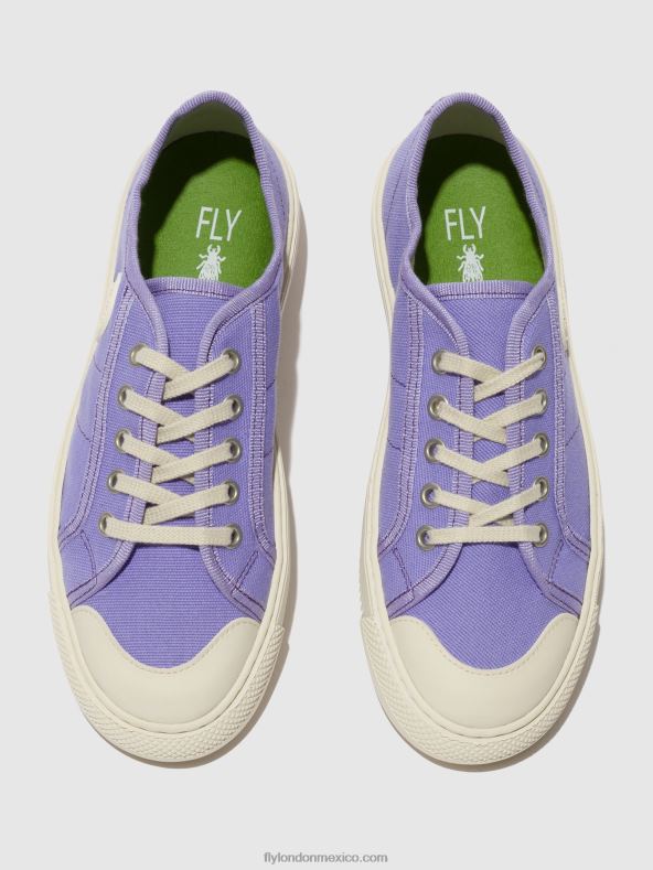 lavanda 2LT8B739 zapatillas con cordones tere557 Fly London mujer
