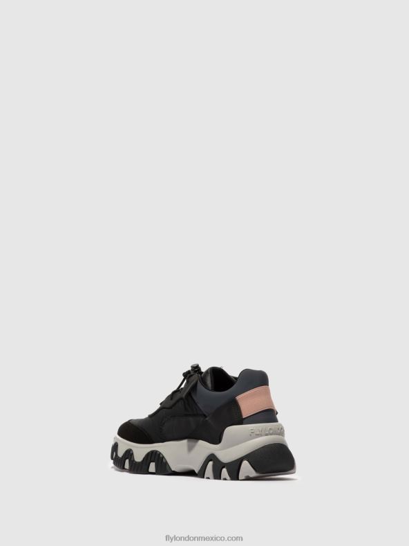 multi negro 2LT8B772 deportivas elásticas fian634 Fly London mujer