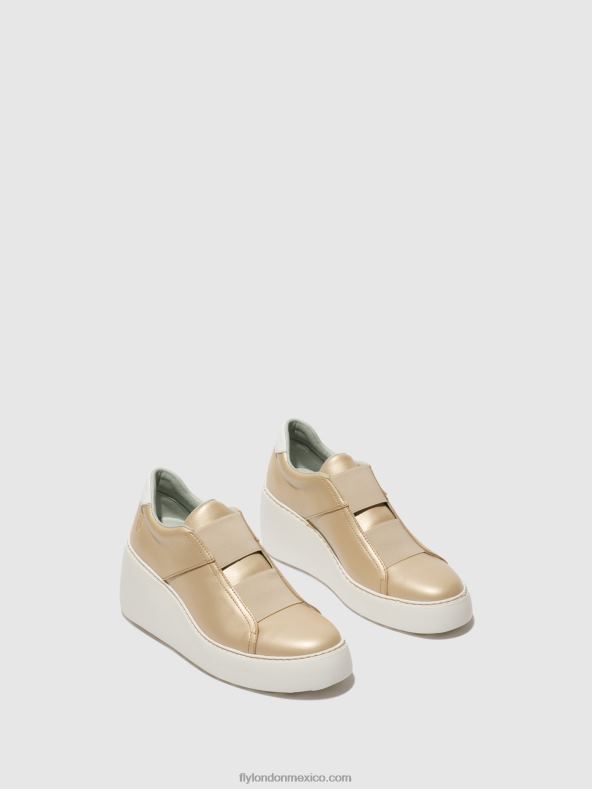 oro 2LT8B731 deportivas con elásticos dito581 Fly London mujer