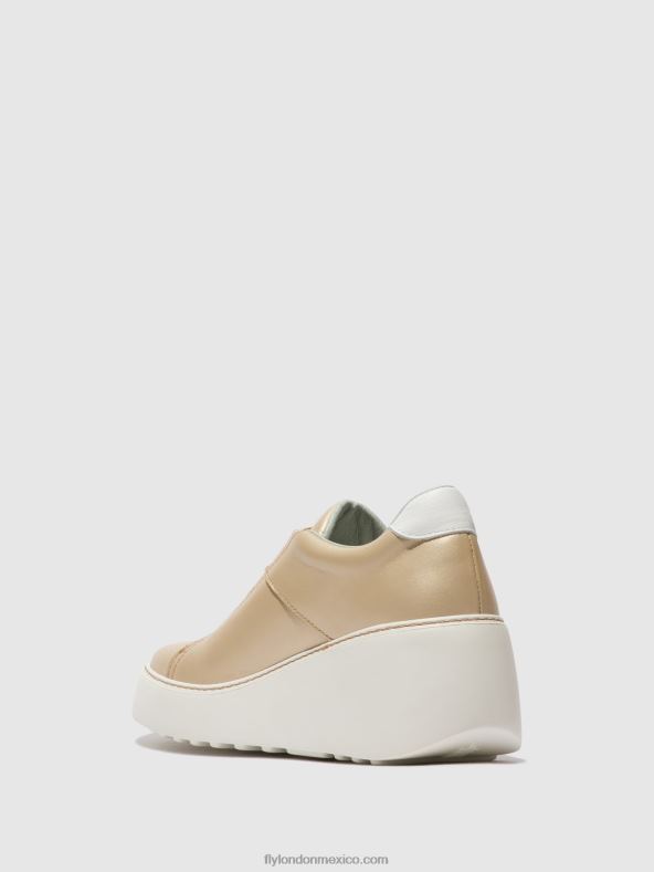 oro 2LT8B731 deportivas con elásticos dito581 Fly London mujer