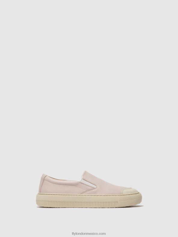rosa 2LT8B709 zapatillas sin cordones toaf584 Fly London mujer