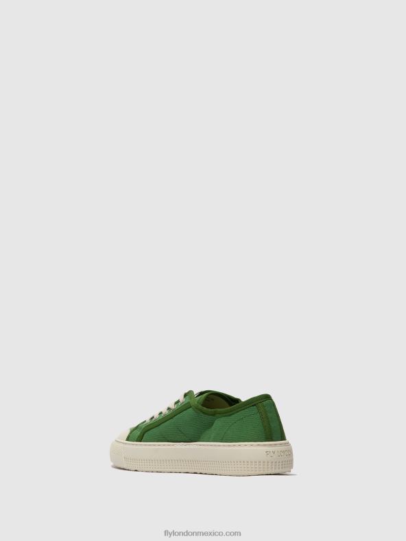 verde 2LT8B743 zapatillas con cordones tere557 Fly London mujer