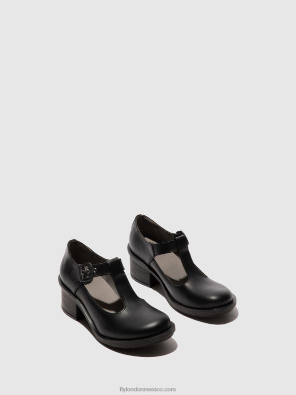 negro 2LT8B622 merceditas cady180 Fly London mujer