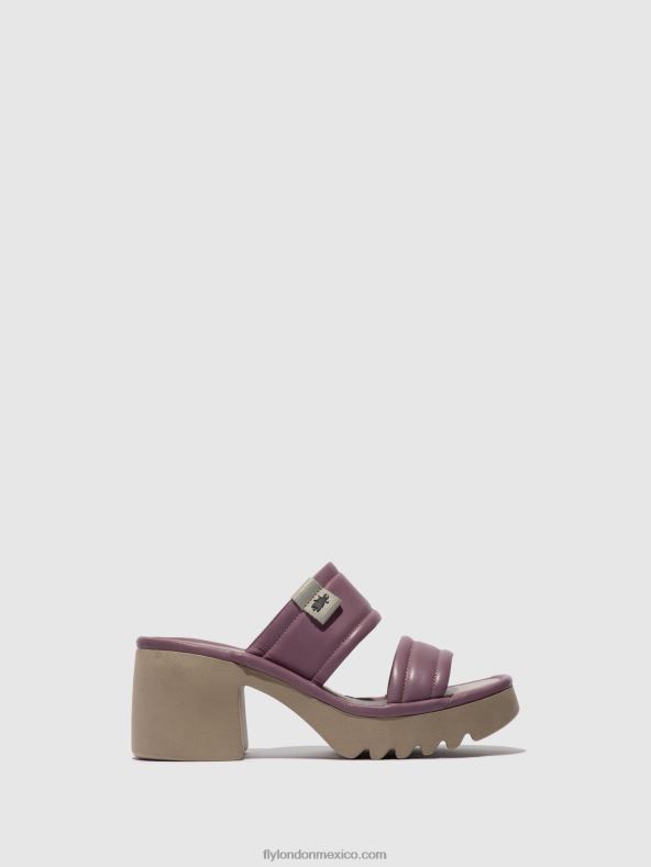 Violeta 2LT8B363 mules sin cordones mava432 Fly London mujer
