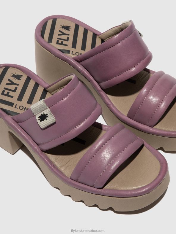 Violeta 2LT8B363 mules sin cordones mava432 Fly London mujer