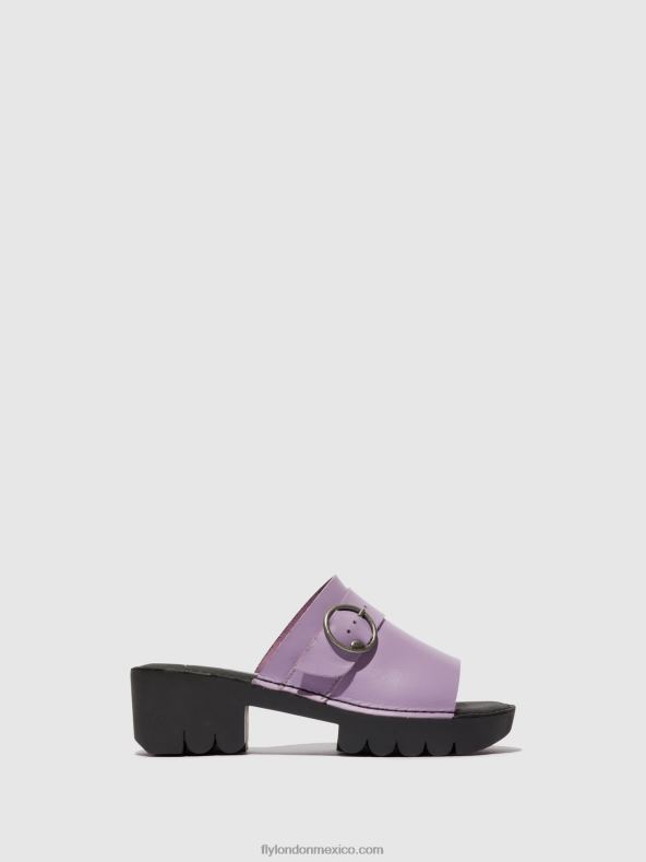 Violeta 2LT8B371 mules con hebilla eple519 Fly London mujer