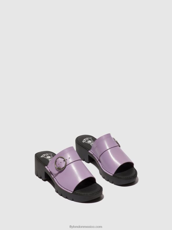 Violeta 2LT8B371 mules con hebilla eple519 Fly London mujer