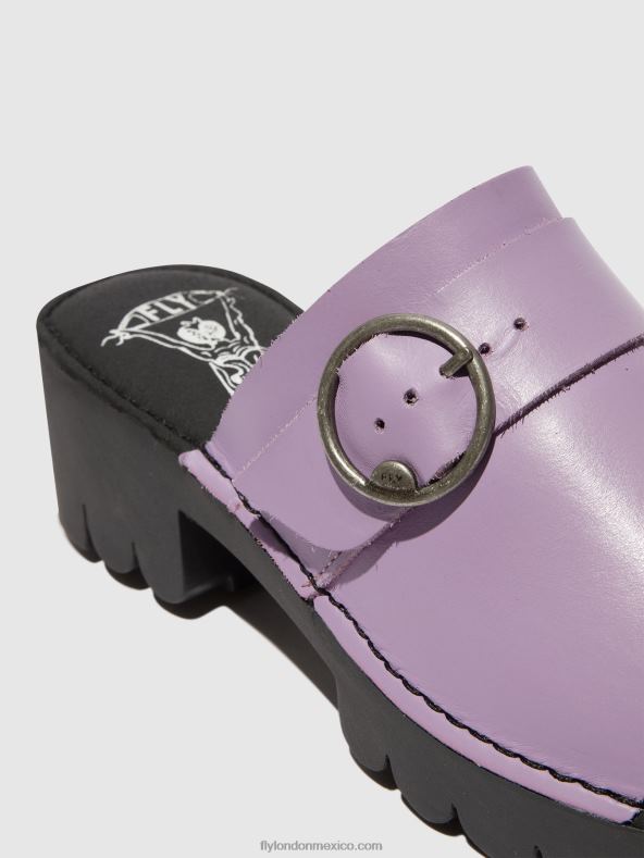 Violeta 2LT8B371 mules con hebilla eple519 Fly London mujer