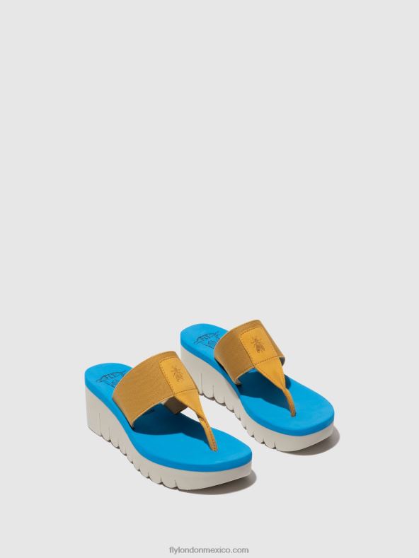 bumblebbe 2LT8B358 mules sin cordones yomu725 Fly London mujer