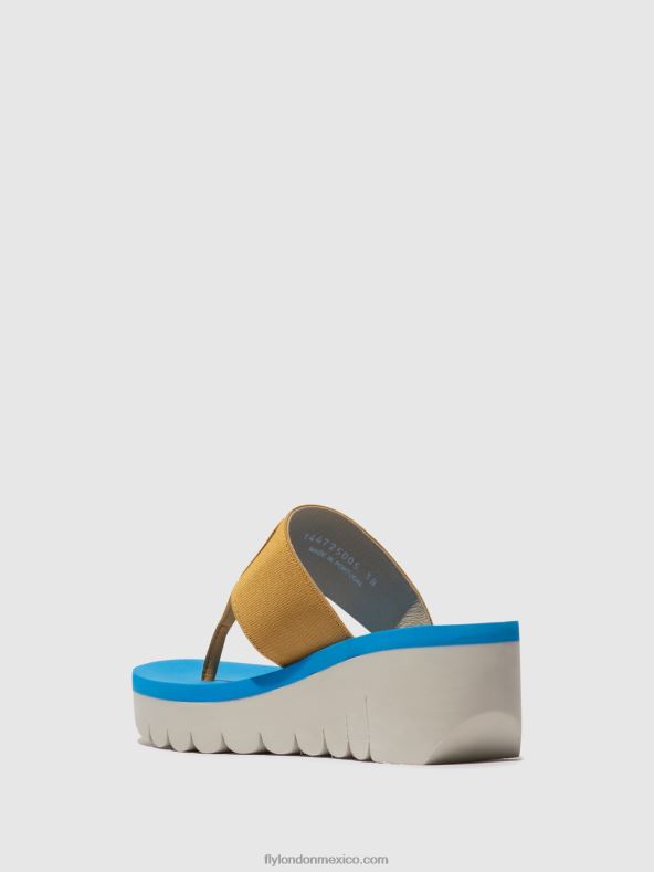 bumblebbe 2LT8B358 mules sin cordones yomu725 Fly London mujer