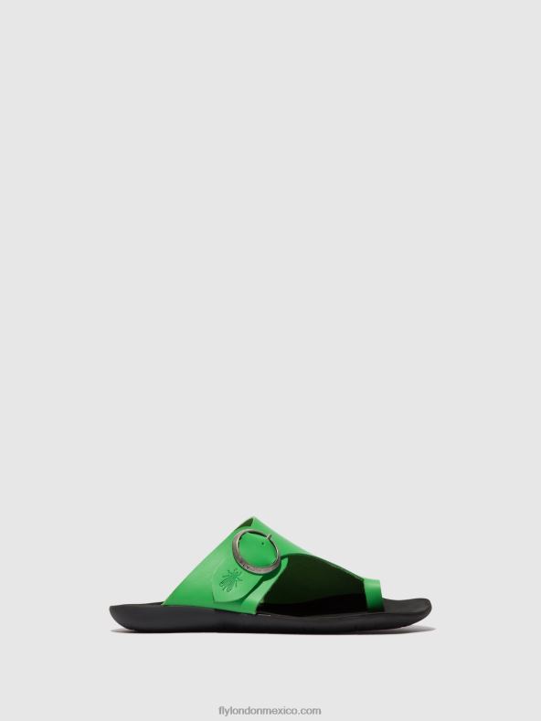 palta 2LT8B369 mules con punta abierta mica758 Fly London mujer