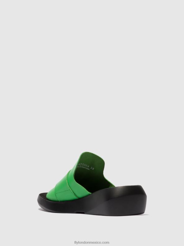 palta 2LT8B377 mules con hebilla beyd925 Fly London mujer