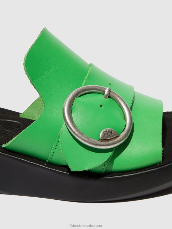 palta 2LT8B377 mules con hebilla beyd925 Fly London mujer