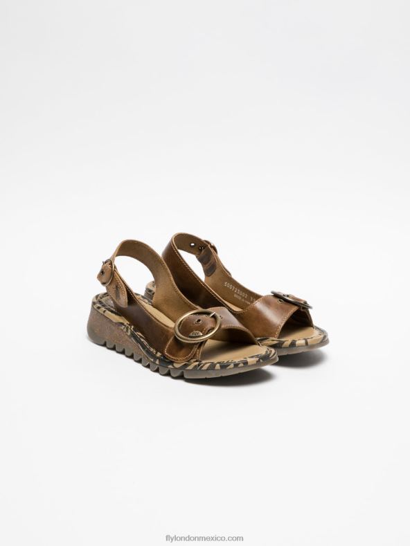 Perú 2LT8B528 sandalias con hebilla Fly London mujer