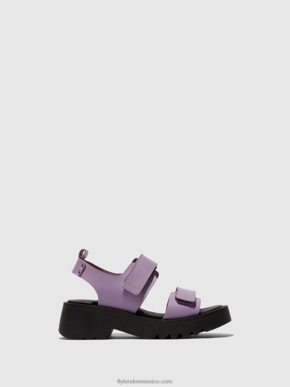 Violeta 2LT8B393 sandalias velcro meka857 Fly London mujer