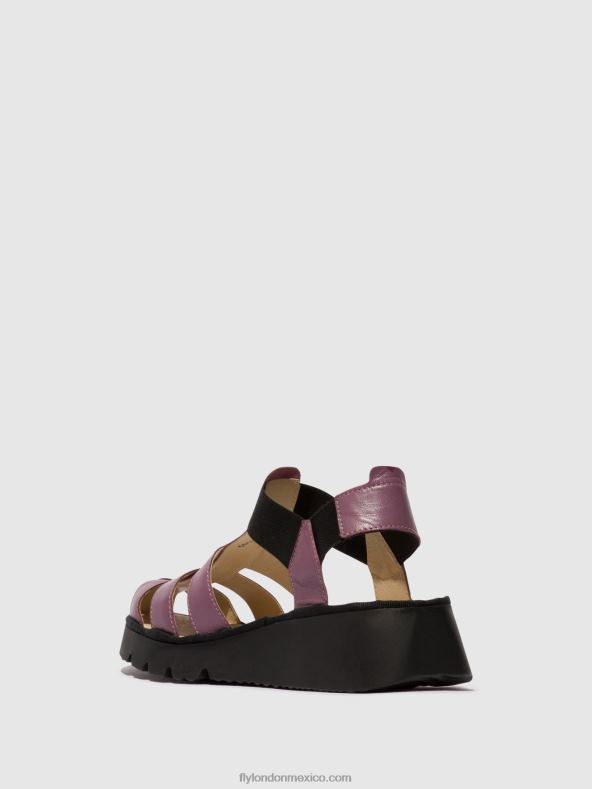 Violeta 2LT8B406 sandalias t-strap pefi429 Fly London mujer
