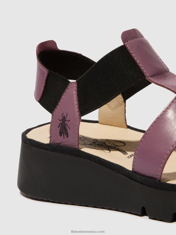 Violeta 2LT8B406 sandalias t-strap pefi429 Fly London mujer