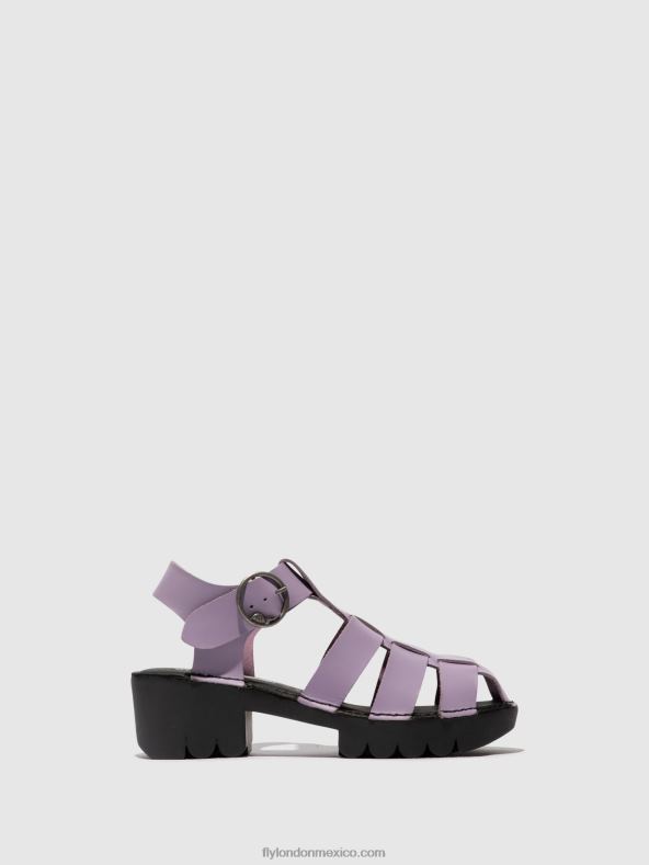 Violeta 2LT8B407 sandalias con correa en T emme511 Fly London mujer