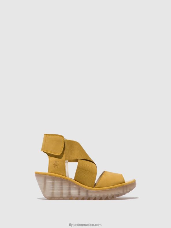 abejorro 2LT8B562 sandalias cruzadas yuba385 Fly London mujer