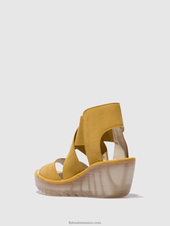 abejorro 2LT8B562 sandalias cruzadas yuba385 Fly London mujer