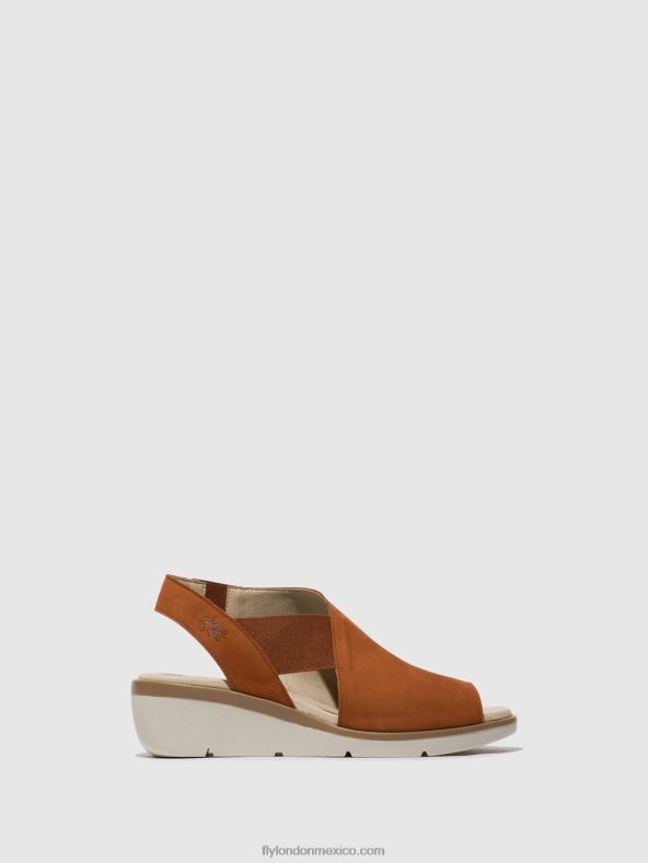 broncearse 2LT8B475 sandalias elásticas nily940 Fly London mujer
