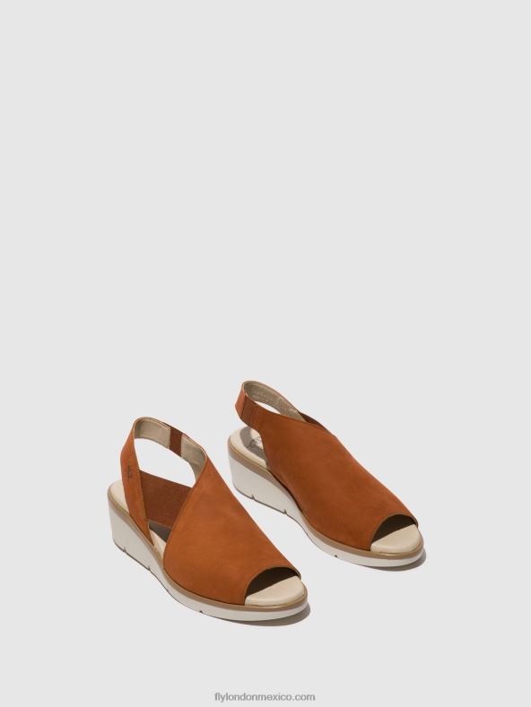 broncearse 2LT8B475 sandalias elásticas nily940 Fly London mujer