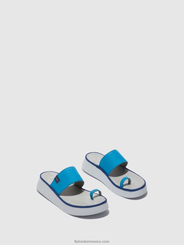 cupido azul 2LT8B599 sandalias con tiras chev316 Fly London mujer