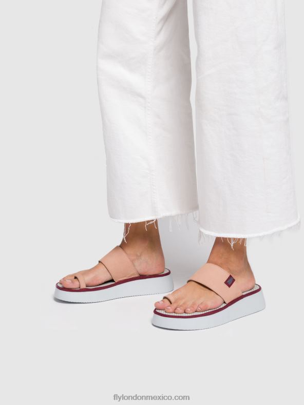 cupido rosa desnudo 2LT8B600 sandalias con tiras chev316 Fly London mujer
