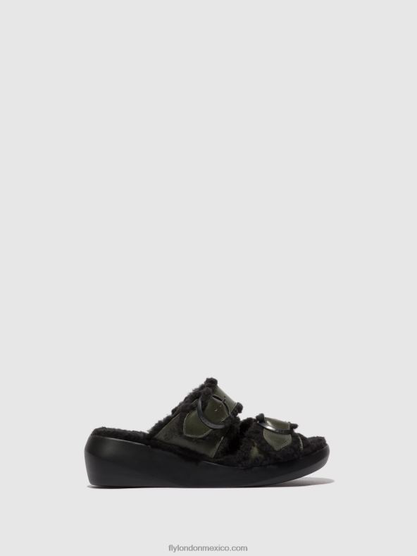 diesel 2LT8B515 sandalias slip-on buga902 Fly London mujer
