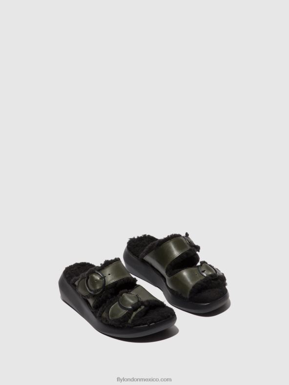 diesel 2LT8B515 sandalias slip-on buga902 Fly London mujer
