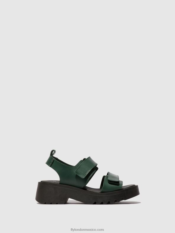 gasolina 2LT8B392 sandalias velcro meka857 Fly London mujer