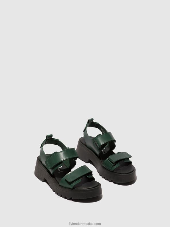 gasolina 2LT8B392 sandalias velcro meka857 Fly London mujer